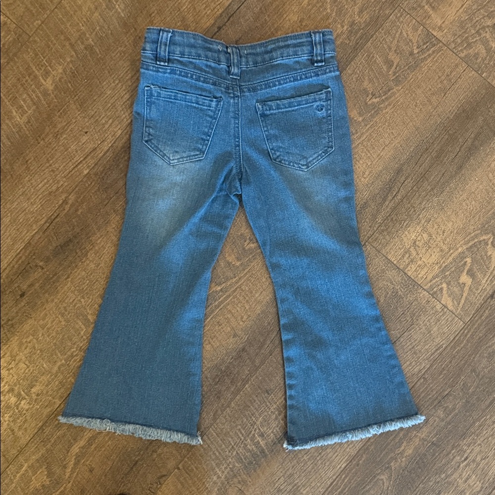 Jessica Simpson Kids Blue Flare Jeans - Picture 4 of 4